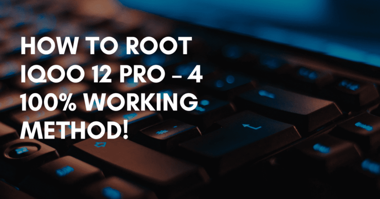 Root iQOO 12 Pro