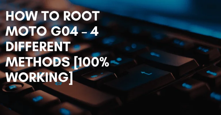 Root Moto G04