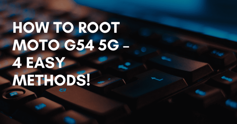 Root Moto G54 5G