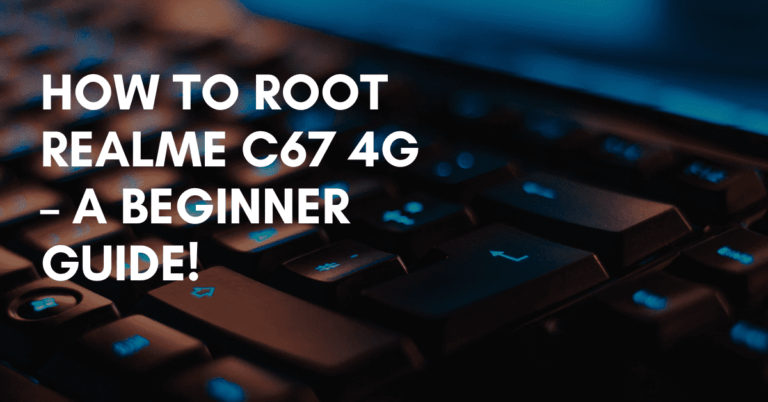 Root Realme C67 4G