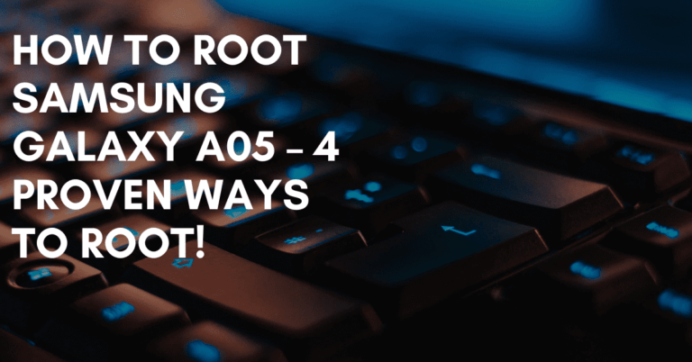 Root Samsung Galaxy A05