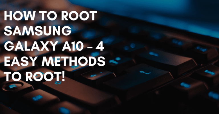 Root Samsung Galaxy A10