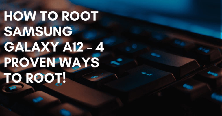 Root Samsung Galaxy A12